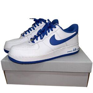 Nike Air Force 1 Low White / Royal Blue Sneakers